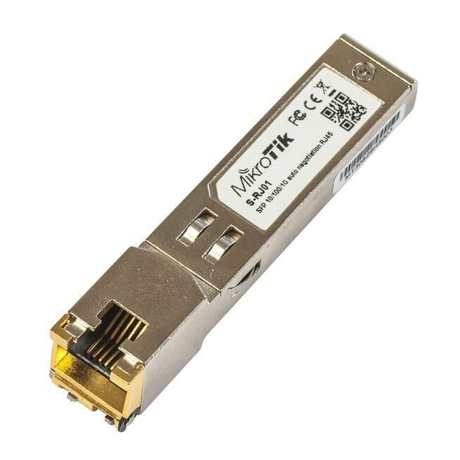 Mikrotik RJ45 SFP 10/100/1000M SFP Portu Bakıra Dönüştürme Modülü