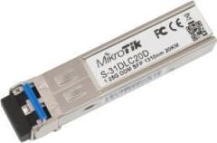 Mikrotik S-31DLC20D SFP modül, 1 Gbit ,Single Mod(SM), 1.25G,20km 1310nm