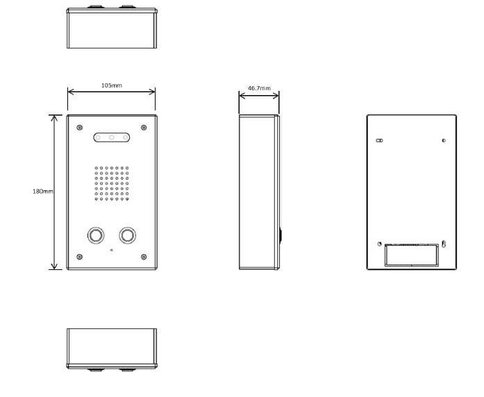 Dahua Acil Telefon Kutusu
