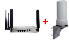 IDG761 M2M Hücresel Ağ Geçidi Çift SIM LTE Modem - 3G/4G/5G Marine Anten