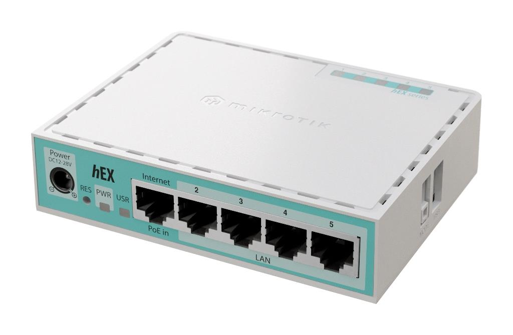 MikroTik hEX Refresh 2024 Version - E50UG 5 Port Gigabit Firewall Router