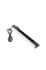 Lastvoice 19 Rack Kabinet 1U 6'lı Grup Priz