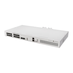 MikroTik CRS418-8P-8G-2S+RM PoE+ Yönetilebilir Switch