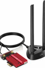 Cudy WE4000 AX5400 Wi-Fi 6E Bluetooth 5.4 PCI-E Adaptörü