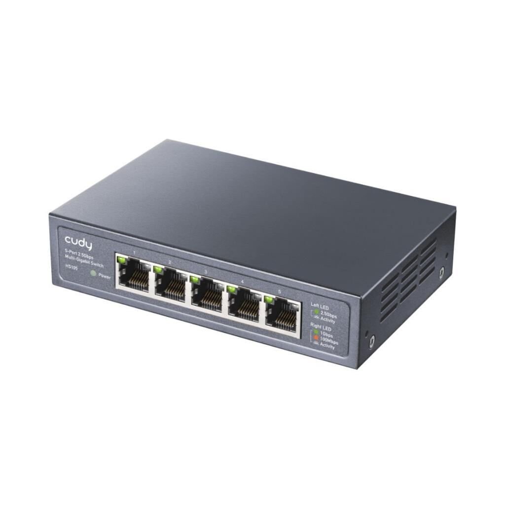 Cudy HS105 5 Port 2.5G Yönetimsiz Switch