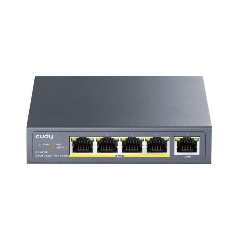 Cudy GS1005P 5 Port Gigabit PoE+ Switch