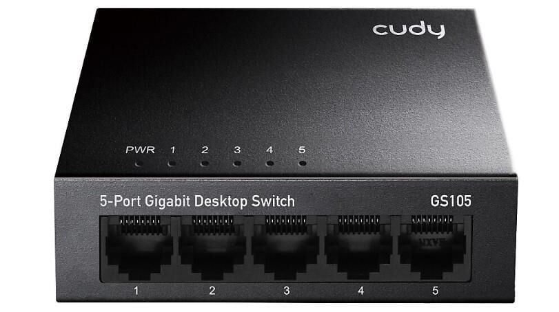 Cudy GS105 5 Port Gigabit Yönetimsiz Switch