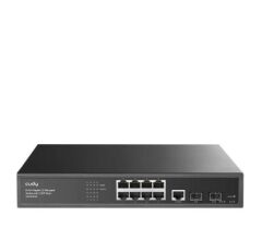 Cudy GS2008S2 8Gbe 2SFP L2 Yönetilebilir Switch