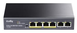 Cudy FS106P 6 Port 10/100M PoE+ Switch