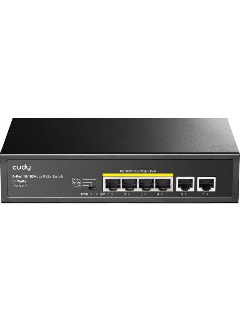 Cudy FS1006P 6 Port 10/100M PoE+ Switch