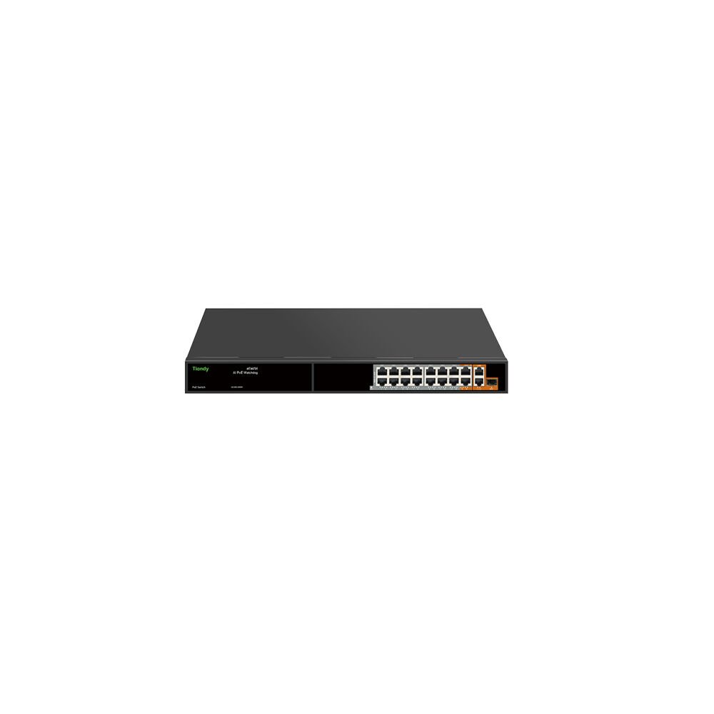 Tiandy PS-10014E2G-2G1SFP PoE Switch