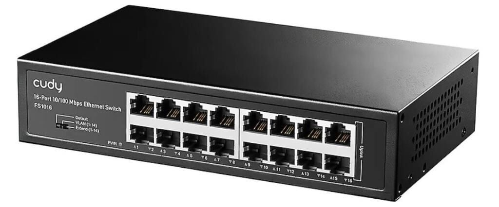Cudy FS1016 16 Port 10/100 Mbps Ethernet Switch