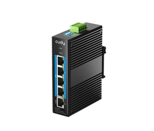 Cudy IF1005P 5 Port 10/100 Mbps Industrial PoE+ Switch