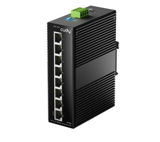 Cudy IF1008 8 Port 10/100 Mbps Industrial Switch