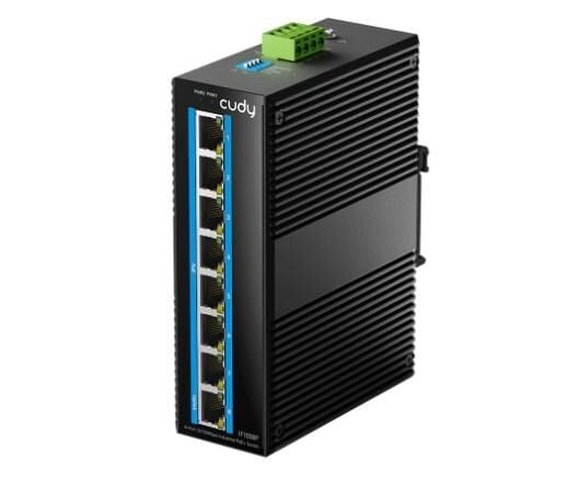 Cudy IF1008P 8 Port 10/100 Mbps Industrial PoE+ Switch