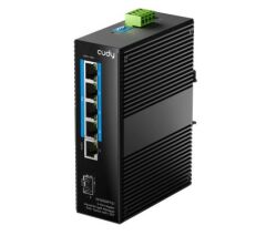 Cudy IG1005EPTS1 5 Port Gigabit 1 SFP Industrial Light-Managed PoE+ Switch