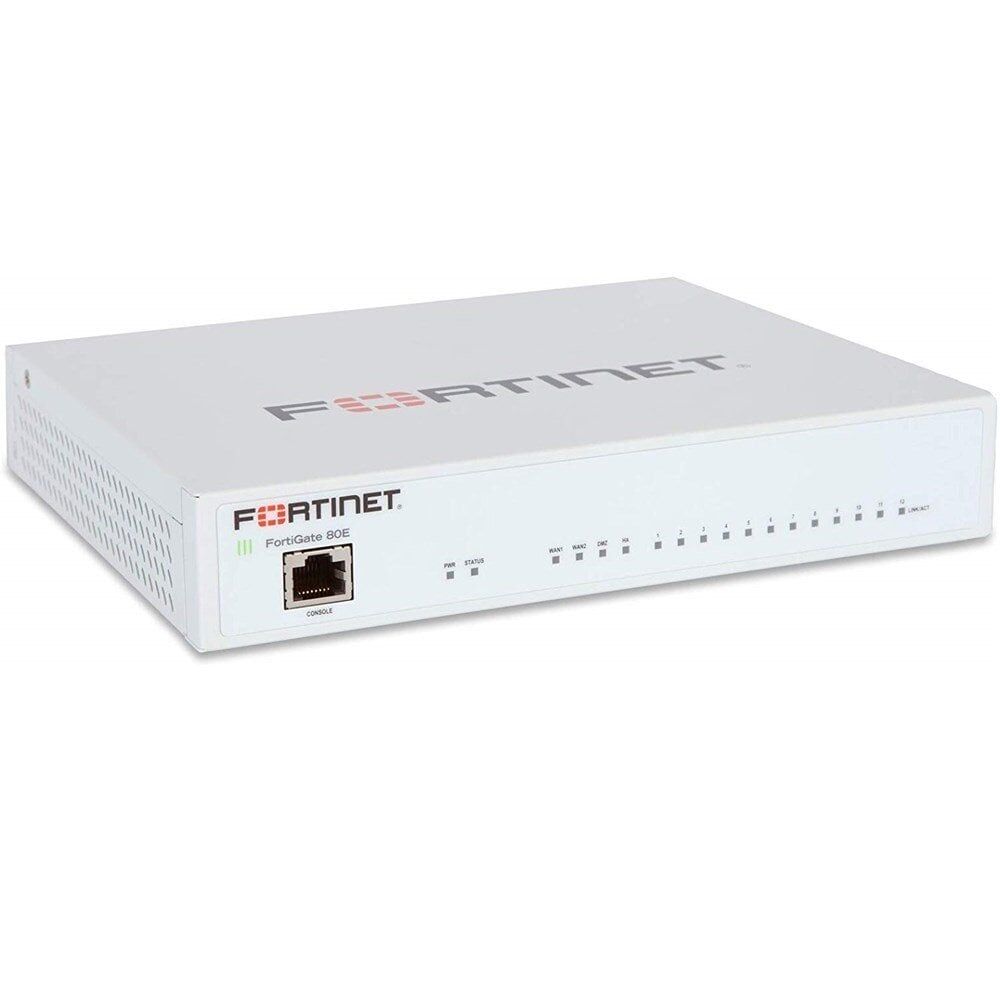 Fortinet FortiGate-80E 1 yıl Güncelleme Lisans Firewall