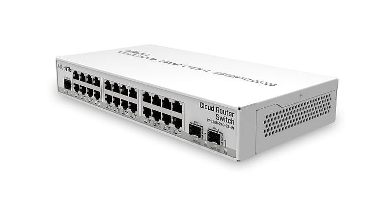 Mikrotik CRS326-24G-2S + IN 24 Port Cloud Router Switch