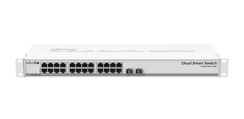 Mikrotik CSS326-24G-2S+RM 24 Port Switch