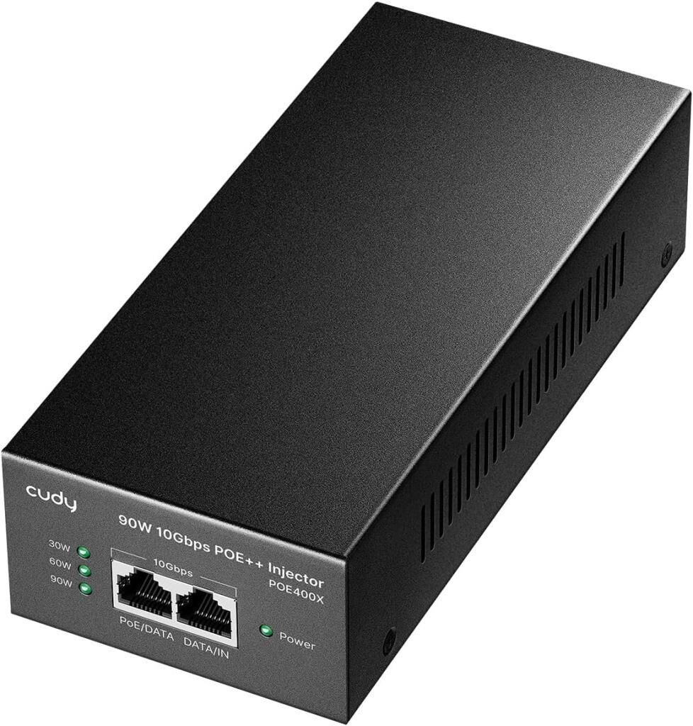 Cudy POE400X 90W 10 Gbps PoE++ Enjektör