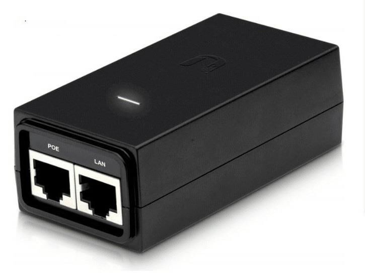 Ubiquiti PoE Adaptör, 24V 1 Amper Gigabit Siyah