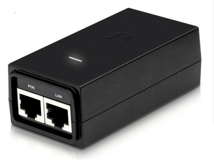 Ubiquiti PoE Adaptör, 48V 0.5 Amper Gigabit Siyah