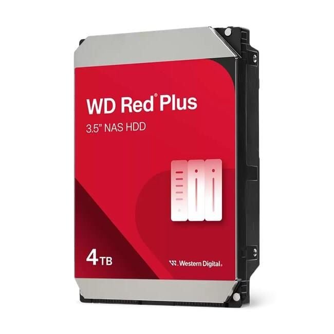 WD Red Plus Nas 4TB 3.5'' 5400Rpm SATA