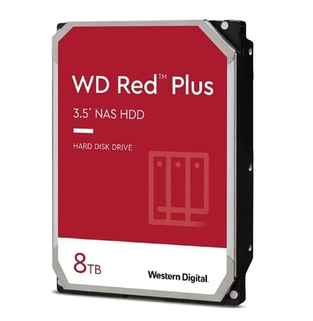 WD Red Plus Nas 8TB 3.5'' 5640Rpm SATA