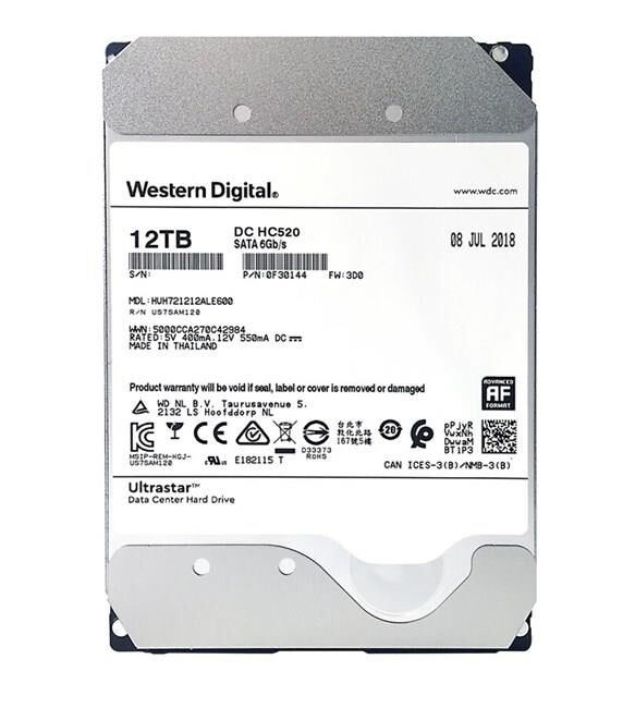 WD Ultrastar DC HC520 Enterprise 12TB