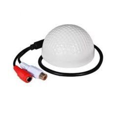 Dome Tipi Yuvarlak Jacklı Güvenlik Kamerası Mikrofonu