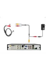 Kablolu Jacklı Güvenlik Kamerası Mikrofonu