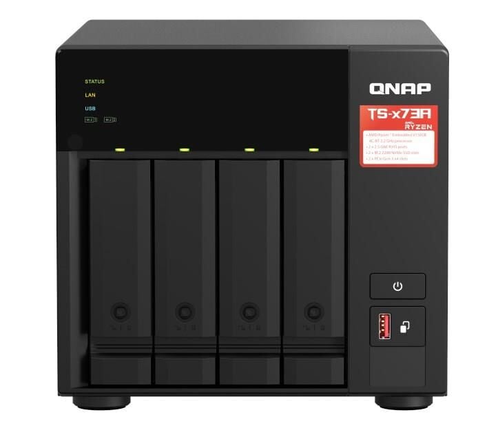 Tower Nas QNAP TS-473A-8G (4x3.5'')